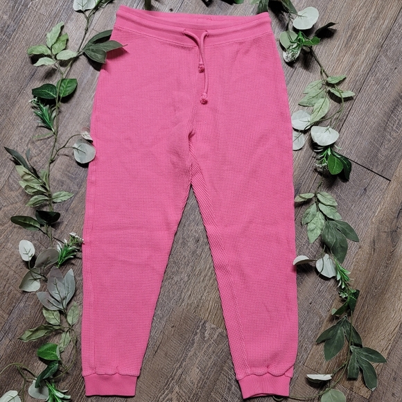 NWOT ZARA Hot Pink Textured Drawstring Jogger Pants SZ M - Picture 4 of 9